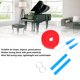 thumbnail image 3 of Silenciador De Afinación De Goma, Herramienta De Afinación De Piano Multifuncional Liviana Agarre Cómodo De Metal Operación Fácil Para Reparación De Instrumentos, 3 of 7