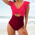 thumbnail image 2 of One Piece Swimsuit for Women Tummy Control Slimming And Shielding for With Straps Bathing Suits, 2 of 5