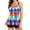 Multicolor, variant on Luxalzxs Two Piece Swimsuit for Women Athletic Tankini Swimsuits with Shorts Modest Loose Fit Swimwear Bathing Suits