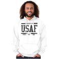 thumbnail image 5 of US Air Force Property of USAF Hoodie Sweatshirt Women Men Brisco Brands X, 5 of 6