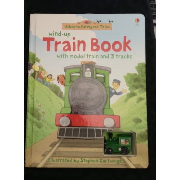 Pre-Owned Wind-Up Train Book [With Model Train & 3 Tracks] (Board book) 0794521924 9780794521929