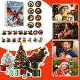 thumbnail image 1 of 2025 Advent Calendar Set Featuring 24 Flat 2D Boots With Realistic Double-Sided Graphics For Festive Holiday Countdown, 1 of 6