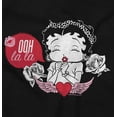 thumbnail image 2 of Betty Boop Heart Angel Wings Ooh LaLa Hoodie Sweatshirt Women Brisco Brands L, 2 of 6