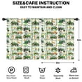 thumbnail image 2 of Green Tractors Pattern Blackout Kids Curtains,Childrens Insulated Curtains Set Of 2,Bedroom Essentials,Toddler Room Decor 52x63in(132x160cm), 2 of 4