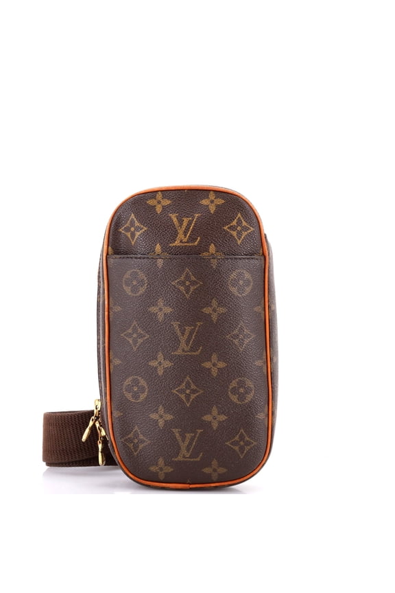 Pre-Owned Pochette Gange Monogram Canvas By Rebag