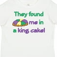 thumbnail image 4 of Inktastic They Found Me in a King Cake Boys or Girls Toddler T-Shirt, 4 of 5