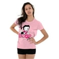 thumbnail image 5 of Vintage Betty Boop Cartoon Love Women's T Shirt Ladies Tee Brisco Brands S, 5 of 6