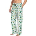 thumbnail image 2 of Xecao Pineapple Men's Straight Lounge Pajama Pants: The Ultimate in Comfortable Sleepwear, 2 of 9