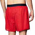 thumbnail image 3 of Men's Tommy Hilfiger 09T3255 Micro Flag Basic100% Cotton Woven Boxer (Mahogany M), 3 of 4