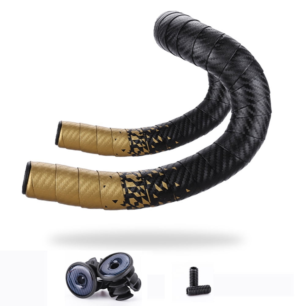 Road Bicycle Handlebar Curved Handlebars Wrapped with Straps for Riding