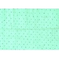 thumbnail image 1 of Ahgly Company Machine Washable Indoor Rectangle Solid Turquoise Blue Modern Area Rugs, 2' x 3', 1 of 4