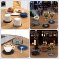 thumbnail image 4 of Set Of 7 Heatproof Silicone Coasters Nonslip Absorbent Cup Mats Heat Resistant Pad For Dining Table Decoration, 4 of 8