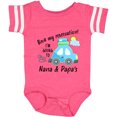 thumbnail image 3 of Inktastic Book My Reservation I'm Going to Nana and Papa's Boys or Girls Baby Bodysuit, 3 of 5
