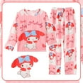 thumbnail image 3 of RWJDXD WUJS Commerce Extérieur Transfrontalier Printemps et Automne 2023 Nouveaux Pyjamas jacquard Verticaux pour Enfants Pantalons à Manches Longues Vêtements pour Hommes et Femmes en Gros, 3 of 7
