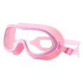 thumbnail image 4 of Gafas de natación para niños, gafas de natación portátiles de silicona, gafas de buceo grandes Rosa, 4 of 9