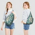 thumbnail image 4 of Hunting Bear Sling Backpack&nbsp;- Aesthetic Wild Bear Design with Artistic Details, Durable Anti-Theft Daypack for Outdoor Enthusiasts, 4 of 4