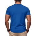 thumbnail image 5 of Dresfit Men's Shirts Short Sleeve Crew Neck Athletic Shirts Summer 2026 Breathable Workout T Shirts Muscle Fit Big and Tall Quick Dry Basic Tees M, 5 of 6