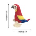 thumbnail image 2 of TIMIFIS Dog Toys Plush Dog Toy Pattern Cute Stuffed Dog Plush Phonation Toys Parrot Bird Molar Toy Interactive Stuffed Pet Toys For Dog Interactive Dog Toys - Summer, 2 of 2