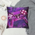 thumbnail image 2 of Qinduosi Girly Pillow CoversPink Gamepad Print Cushion Covers for Patio Tent Balcony,Geometric Art Modern Pattern Pillowcases Outdoor Pillow Covers White, 2 of 5