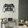 thumbnail image 5 of Craftnamesign Custom Game Controller Metal Art, Custom Name Sign Home Decor, 5 of 5