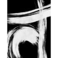 thumbnail image 3 of OnRei 12x14 Black Modern Framed Museum Art Print Titled - Reversed Strokes 1, 3 of 5