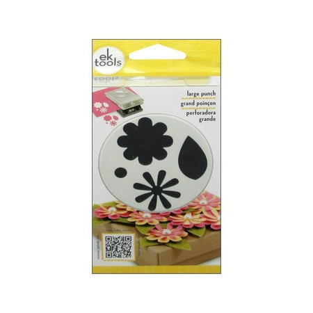 EK Tools Medium Flowers Hole Punch, 1-Inch Diameter
