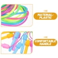 thumbnail image 2 of KAKOWELY Skip Rope 10pcs Skip Rope Adjustable Fast Plastic Handle Jump Rope Rope Fitness Equipment for Boxing Training(Random Color)98.43"X0.79"X0.79", 2 of 5