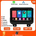thumbnail image 3 of Radio para coche Android 14.0 para Jeep Wrangler 4 JL 2018-2021 5G WIFI IPS Pantalla táctil 9 "Reproductor de video multimedia Navegación GPS Wifi, 3 of 5