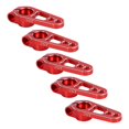 thumbnail image 1 of 5PCS Aleación de Aluminio 25T 31mm Bocina de Brazo Servo de Dirección para Piezas de Oruga de Coche RC, Rojo, 1 of 5