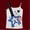 Blue, variant on Trendfront Womens Guitar Graphic Tank Tops Fashion Sleeveless Crop T Shirts Summer Casual Tee Style Pullover