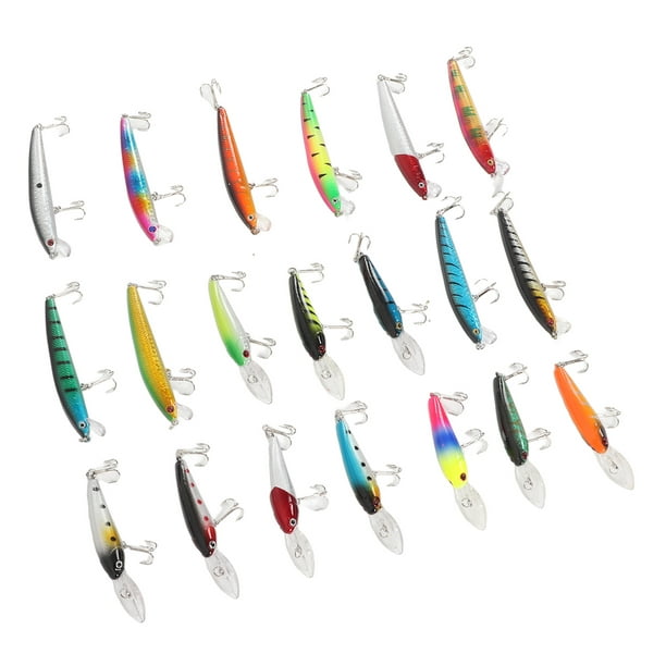Ecomeon Fishing Tackle, Fishing Lure 20pcs For Outdoor For Pond