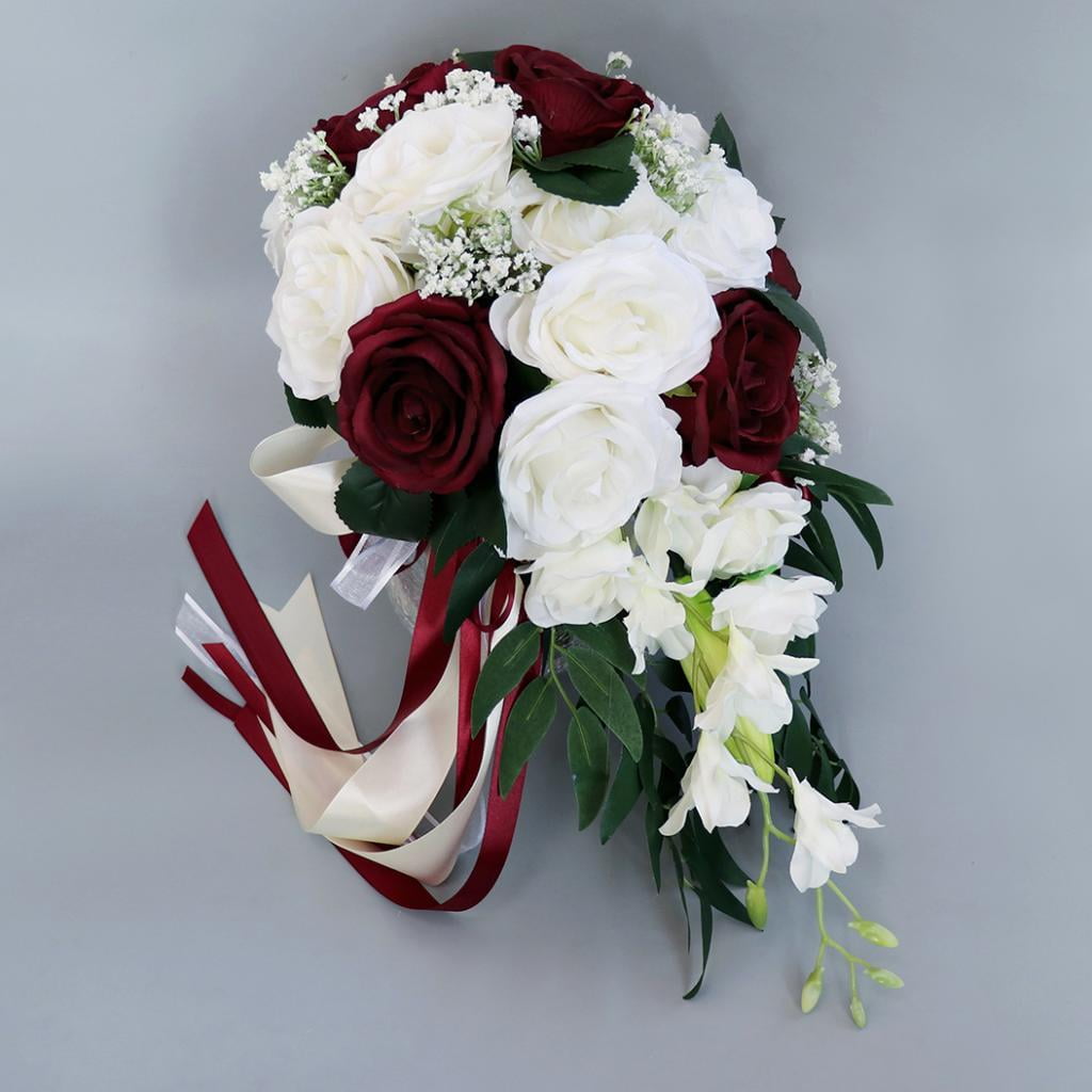 Wedding Bridal Holding Artificial Flowers , , 50 x 23 x 30cm