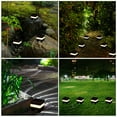 thumbnail image 3 of Shisuyan 2pcs Outdoor Solar Fence Lights Waterproof Yard Post Lights Villa Fence Lamp, 3 of 8
