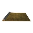 thumbnail image 2 of Ahgly Company Indoor Square Abstract Brown Modern Area Rugs, 8' Square, 2 of 4