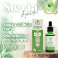 thumbnail image 4 of Green Concept Monk Fruit (Fruta del Monje) + Stevia Natural + Stevia sabor vainilla Endulzante en Gotas Cero Calor&iacute;as Paquete de 3 Piezas, Keto, Veganos, 100% Naturales., 4 of 8