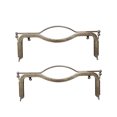 thumbnail image 1 of Wweixi 2pieces Lips Shape Vintage Metal Frame Fashionable And Made With Iron Sturdy And Durable Easy silver, 1 of 6