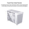thumbnail image 4 of Funda de ordenador ASUS Prime AP201 de cristal templado microATX blanco, 4 of 7