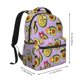 thumbnail image 2 of Fotbe Cartoon Avocados Mochila Casual con Estampado para Escuela, Viajes y Actividades al Aire Libre - Duradera, Ligera y Cómoda, 2 of 5