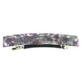 thumbnail image 2 of Elegante Estampado De Con Clip De Cola De Garra Y Clip De Pinza Para El rosas Hugo Moda Hair Barrette, 2 of 8