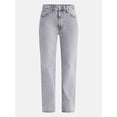 thumbnail image 6 of Scenario Women's Mid Rise Relaxed Straight Jeans, Sizes 0-20, 6 of 6