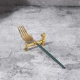 thumbnail image 4 of CIMAXIC Creative Chopsticks Stand Adorable Spoon Rest Rack Metal Spoon Fork Holder,2.56"X1.57"X0.79", 4 of 5