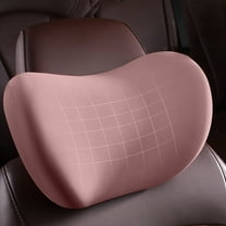 Yarino Car Neck Pillows for Driving Seat Memory Foam Super Soft Car Headrest Pillow With Breathable Removable Cover Ergonomic Design Travel Pillow Car Pillow For Neck/Back Pain Relief