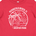 thumbnail image 4 of Inktastic Summer Vacation Mode Pensacola Beach Florida Boys or Girls Baby T-Shirt, 4 of 5