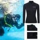 thumbnail image 5 of Traje de buceo de 2 mm Traje de neopreno cálido de manga larga a prueba de frío para hombre Mujer (M Mujer), 5 of 6