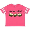 thumbnail image 3 of Inktastic We Be Rollin- cute sushi Boys or Girls Toddler T-Shirt, 3 of 5