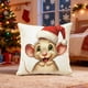 thumbnail image 5 of Ropa de cama, almohada y funda, manta, regalos de inauguración de la casa, nuevo hogar, Navidad, funda de almohada con estampado divertido, funda de cojín de lino para sofá, decoración del hogar, fund, 5 of 9