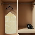 thumbnail image 4 of YSNOOWE Wardrobe Hanging Storage PE Over Door Organizer Beige 1Set For Bedroom, 4 of 8