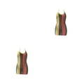 thumbnail image 4 of Vestido de malla sexy Qarigey Hollow Estética Sundress Transpirable Slim Clubwear Playa Vacaciones Verano Moda Ropa XL, 4 of 6