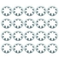thumbnail image 1 of 50 Pcs SAE 1/4 Pouces Rondelle de Verrouillage Interne en Acier au Carbone Zincé, 1 of 6