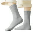 thumbnail image 2 of Calcetines de invierno para mujer, calcetines de tubo medio con forro polar para mayor calidez y protección contra el frío, calcetines de forro polar, calcetines de algodón para mujer, 2 of 7